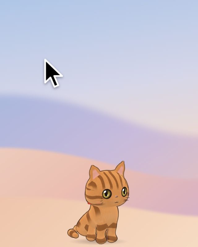 An orange tabby cat spins after its own tail, then sits down dizzy
